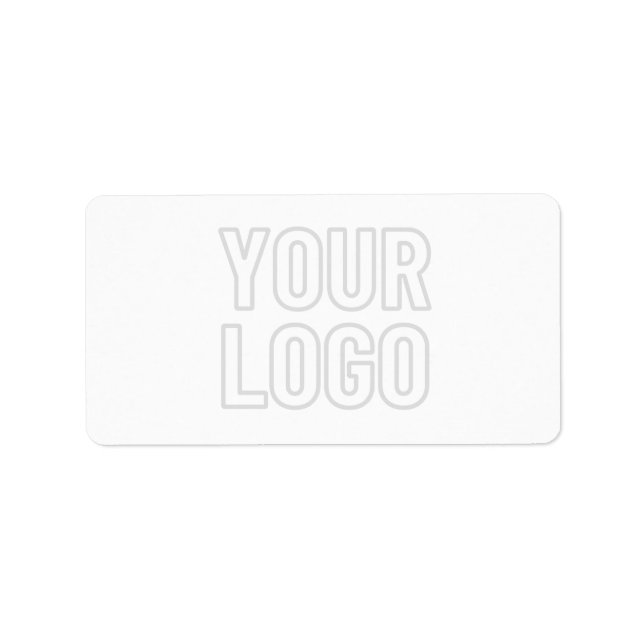 Automatisches Lighten des Logos für Hintergrund Adressaufkleber (Vorne)