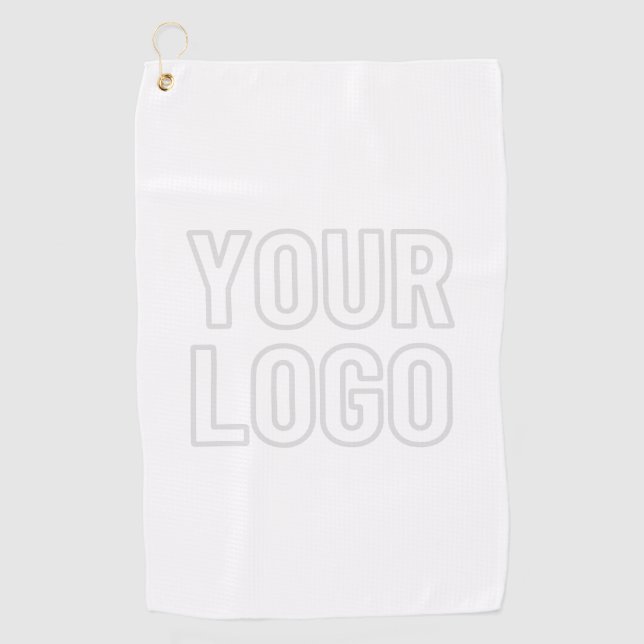 Automatisches Lighten des Logos für Hintergrund Golfhandtuch (Vorderseite)