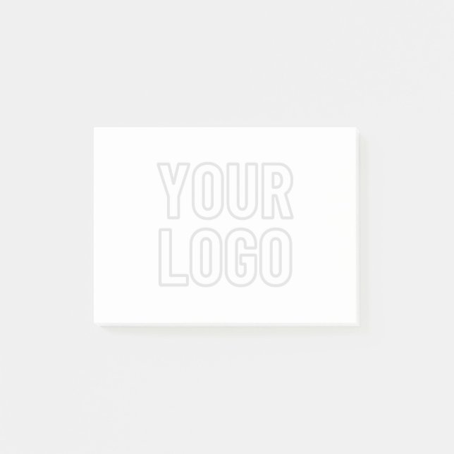 Automatisches Lighten des Logos für Hintergrund Post-it Klebezettel (Vorderseite)