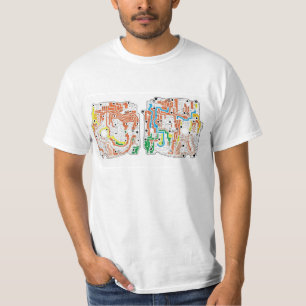 Automatisches Senden-Herzklappe-Ventilkörper T-Shirt