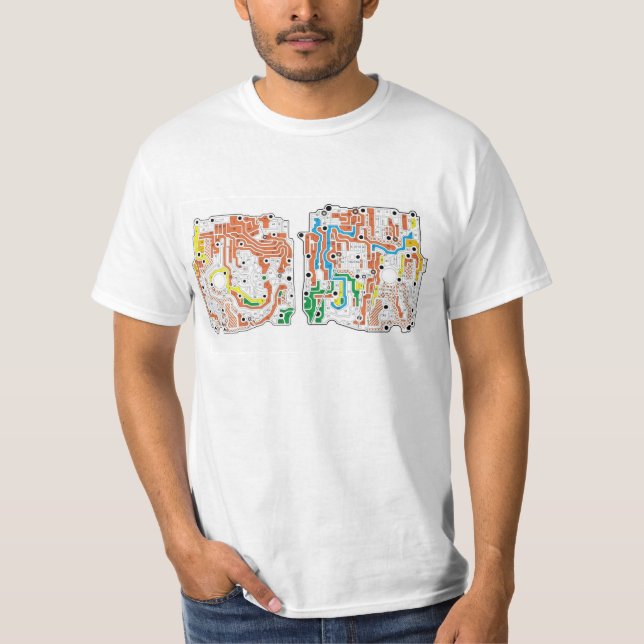 Automatisches Senden-Herzklappe-Ventilkörper T-Shirt (Vorderseite)