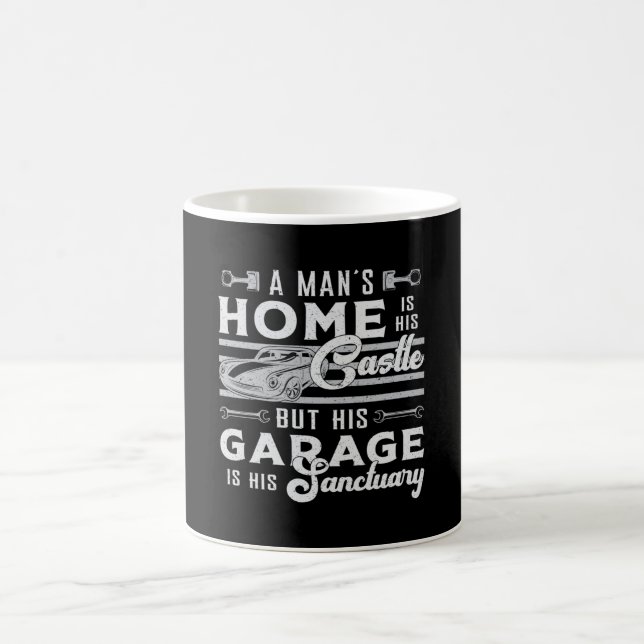 Automechaniker Motor Funny Gift Idee Kaffeetasse (Mittel)