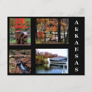 Automne à Bentonville Arkansas Photographie Carte 