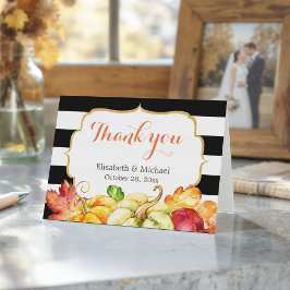 Automne Automne Citrouille Maple Feuille Merci 