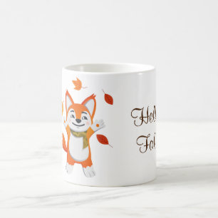 Automne Bonjour Automne Fox Mug