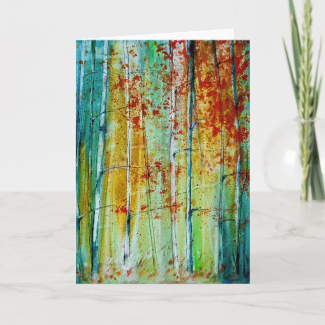 Automne - Cartes de voeux (Devant)