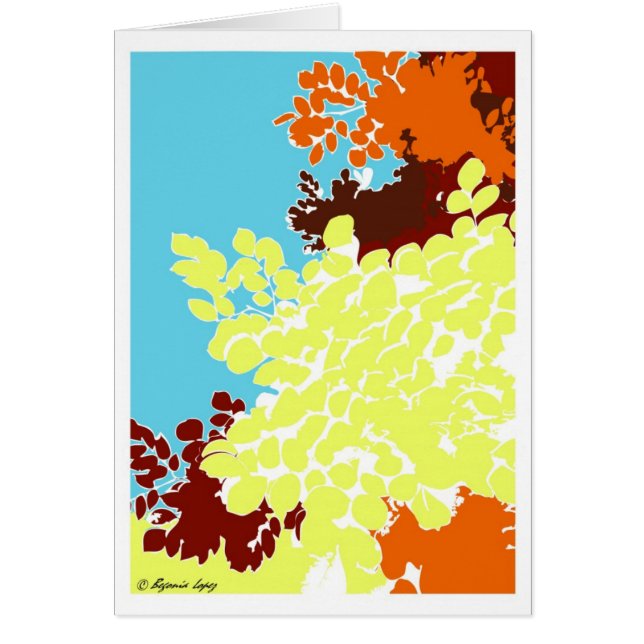 "Automne contemporain " (Devant)