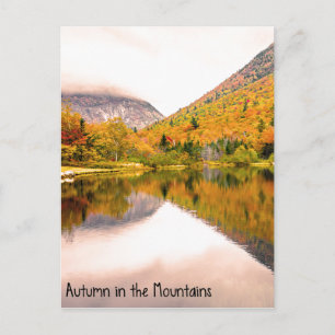 Automne dans les montagnes Carte postale