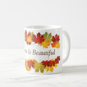 Automne Feuilles de Mug