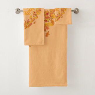 Automne Feuilles Serviettes de bain