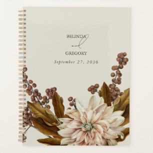 Automne Floral Tones Terre Aquarelle Mariage de au