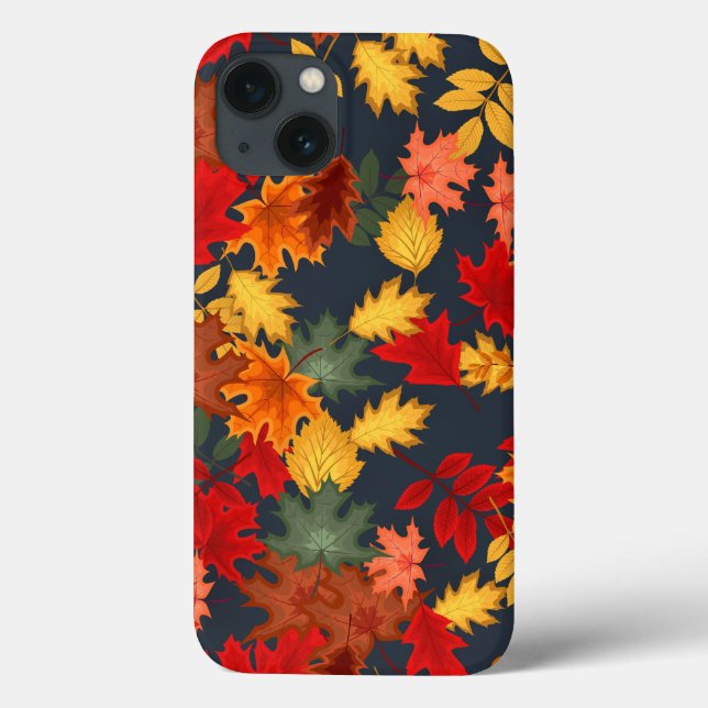 Automne Foliage Automne Feuilles Coque iphone 13 c (Verso)