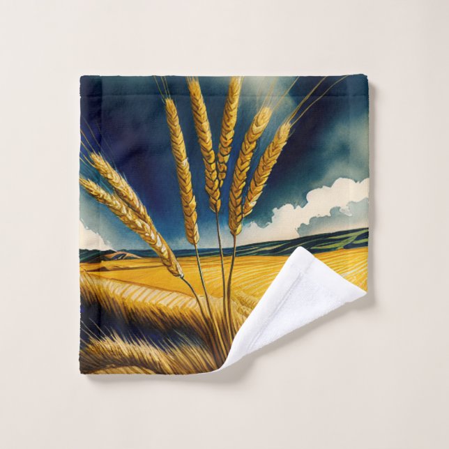 Automne Harvest Prairie Gold Towne (Gant de toilette)