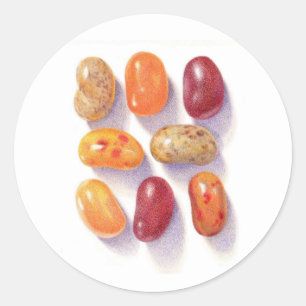 AUTOMNE JELLY BEAUX PETITS Stickers Ronds