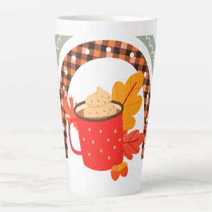 Automne laisse Latte Mug Mug Mug