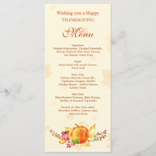 Automne Légumes et fruits Thanksgiving plat Menu