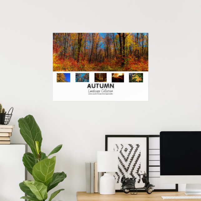 Automne | Poster de la collection Paysage (Bureau à domicile)