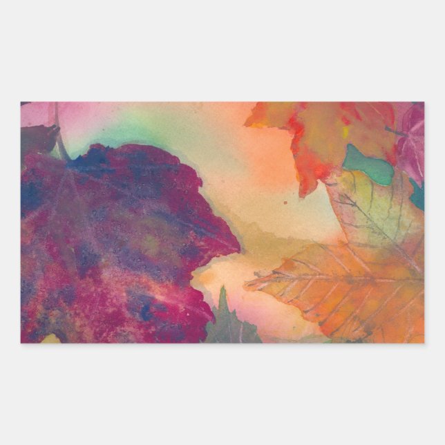 Automne Quitte le long de la côte en Stickers NE (Devant)