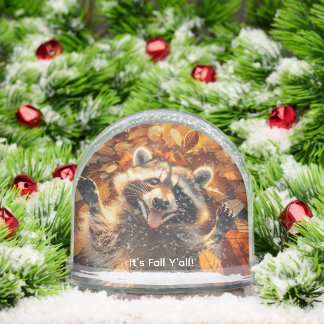 Automne Silly Raccoon personnalisable