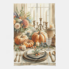 Automne Thanksgiving Serviettes de cuisine