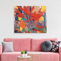 Automne | Tom Thomson | Impression sur toile