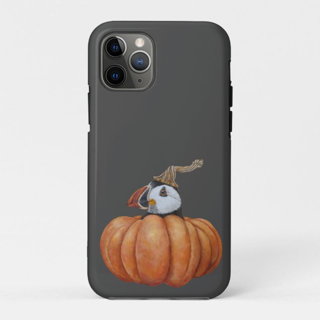 Automne Trouver avec puffin iPhone 11 Pro Coque (Dos)