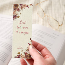 Automne Vintage Flores Personnaliser Citation et n
