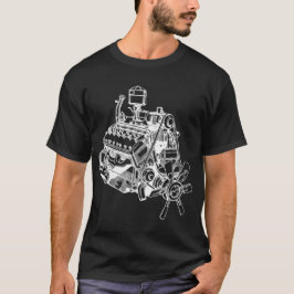 Automobil / 12 Motor Motorik T-Shirt