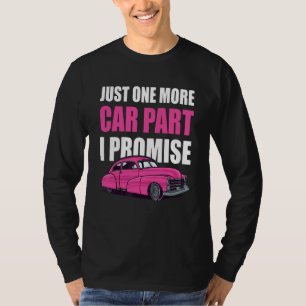 Automobil-Mann Mechanik nur ein weiteres Auto Teil T-Shirt