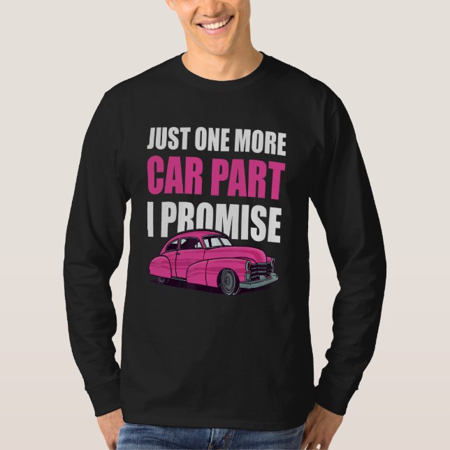 Automobil-Mann Mechanik nur ein weiteres Auto Teil T-Shirt (Vorderseite)