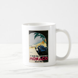 Automobil Monacos Grandprix Kaffeetasse