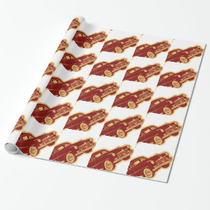 Automobil-Muster-Wrap-Papier Geschenkpapier
