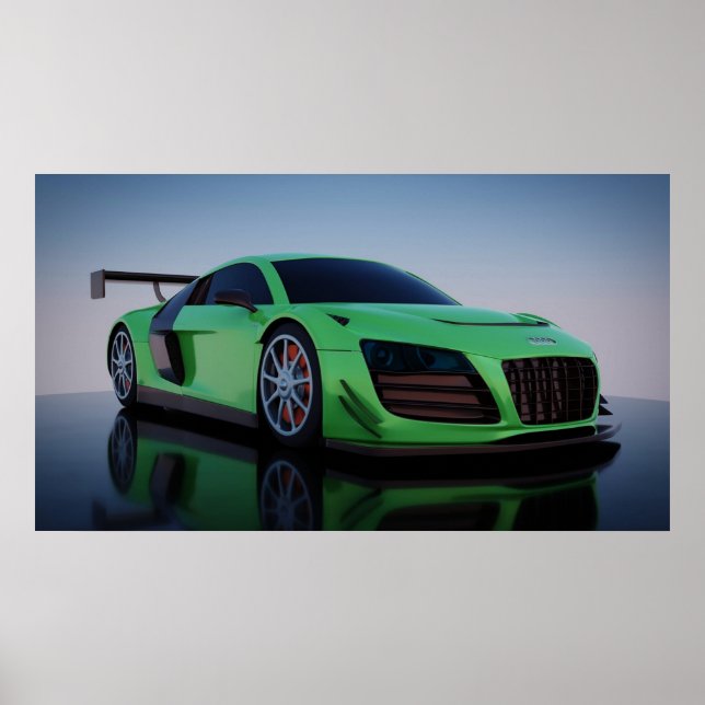 Automobil Poster (Vorne)