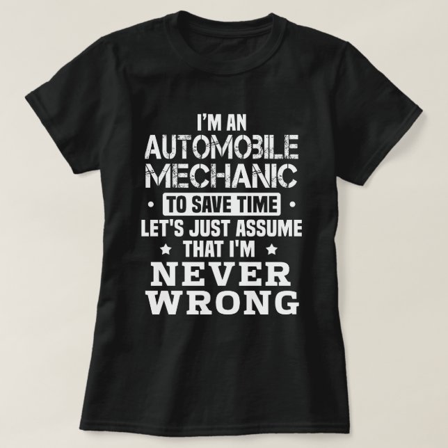 Automobil T-Shirt (Design vorne)