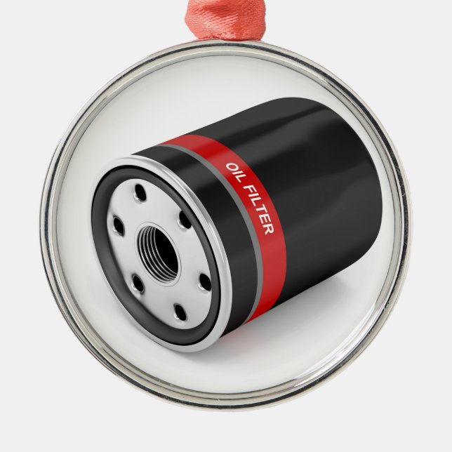 AutomobilÖlfilter Ornament Aus Metall (Vorne)