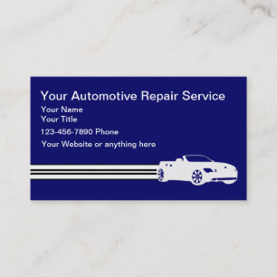 AutomobilVisitenkarten Visitenkarte