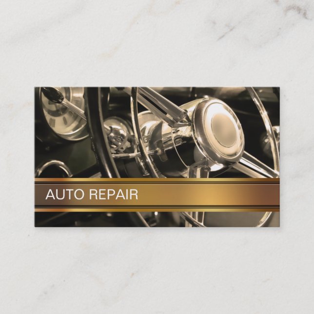 AutomobilVisitenkarten Visitenkarte (Vorderseite)