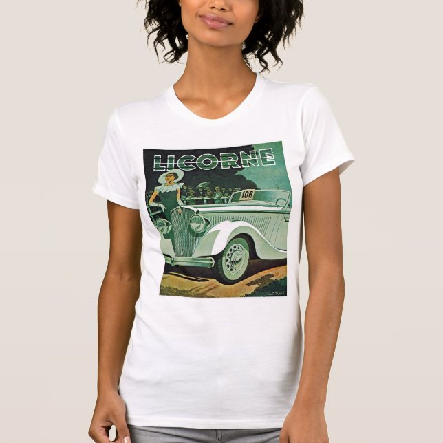 Automobilwerbung für Lizenznehmer T-Shirt (Vorderseite)