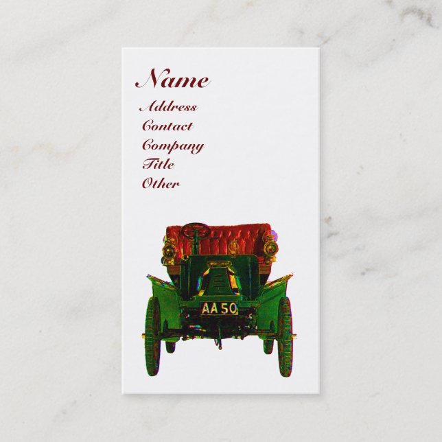 AUTOMOTIV VISITENKARTE (Vorderseite)