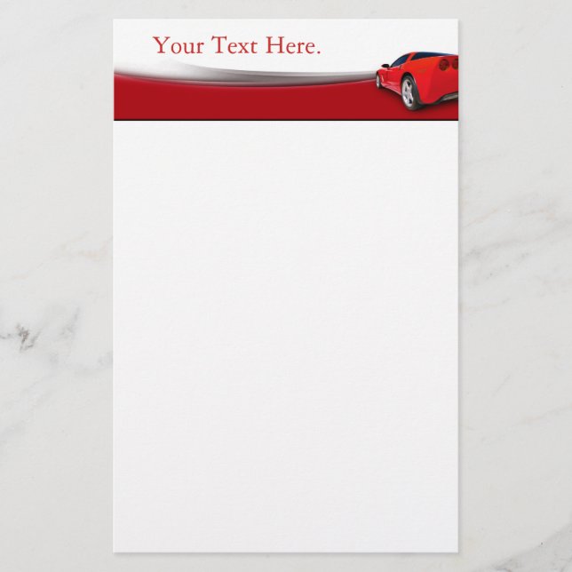 Automotive Briefpapier (Vorderseite)