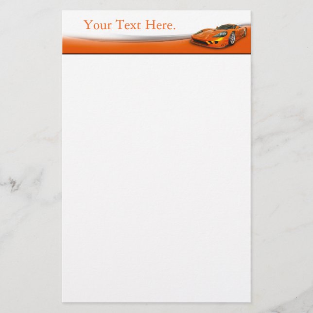 Automotive Briefpapier (Vorderseite)