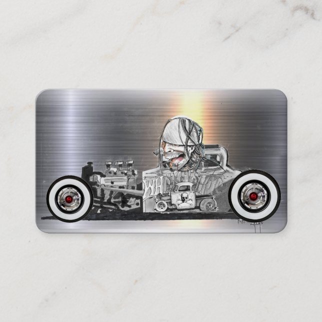 Automotive Business Card Visitenkarte (Vorderseite)