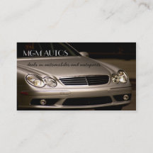 Automotive Business Cards