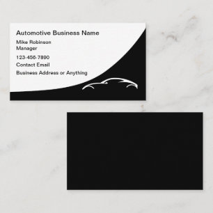 Automotive Business Services Moderne Visitenkarte