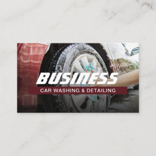 Automotive Car Wash & Auto Detailinformation Visit Visitenkarte