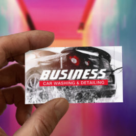 Automotive Car Wash & Auto im Detail Visitenkarte