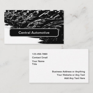 Automotive Coole Visitenkarten Design Visitenkarte