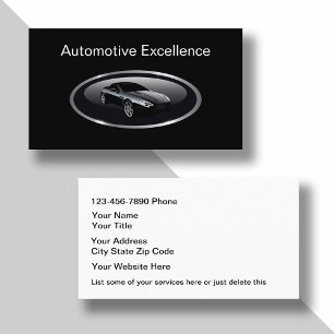 Automotive Coole Visitenkarten Visitenkarte