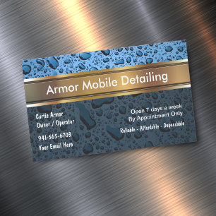 Automotive Mobile Detail Magnets d'affaires