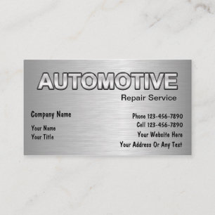 Automotive Visitenkarten Visitenkarte
